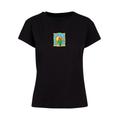 T-Shirt MERCHCODE "Damen Ladies Frida Kahlo - Cactus Box Tee" Gr. M, schwarz (black) Herren Shirts T-Shirts