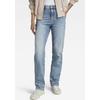 High-waist-Jeans G-STAR "Viktoria High Straight", Damen, Gr. 30, Länge 32, blau (vintage blau), Denim/Jeans, Obermaterial: 99% Baumwolle, 1% Elasthan, casual, straight fit normal, Jeans