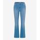 5-Pocket-Jeans BRAX "Style SHAKIRA S" Gr. 40K (20), Kurzgrößen, blau Damen Jeans 5-Pocket-Jeans