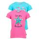 T-Shirt SALT AND PEPPER "Beach" Gr. 116, bunt (mehrfarbig) Mädchen Shirts T-Shirts