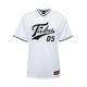 Langarmshirt FUBU "Herren FM232-004-3 Varsity Mesh Tee" Gr. L, schwarz-weiß (white, black) Herren Shirts Sport