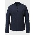 Daunenjacke SCHÖFFEL "Insulation Jacket Bozen L" Gr. 36, blau (8820, blau) Damen Jacken Sportjacken