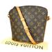 Louis Vuitton Bags | Louis Vuitton Logo Drouot Shoulder Bag Monogram Leather Brown M51290 | Color: Brown | Size: W 7.9 X H 8.7 X D 3.9