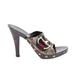 Gucci Shoes | Gucci Signature Web Horsebit Clog Heel Sandals Size 35. | Color: Brown/Tan | Size: 5