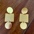 J. Crew Jewelry | Jcrew Statement Clip On Earrings Nwt | Color: Gold | Size: Os