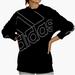 Adidas Tops | Adidas Women’s Oversized Sweatshirt | Color: Black/White | Size: S