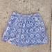 J. Crew Skirts | J Crew Medium Floral Blue Paisley Casual Skirt With Pockets | Color: Blue/White | Size: M