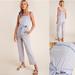 Anthropologie Pants & Jumpsuits | Anthropologie | Saturday Sunday "Madeline" Terrycloth Jumpsuit | Color: Blue/Gray | Size: S