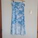 Lularoe Skirts | Lularoe High Low Skirt | Color: Blue/White | Size: 2x