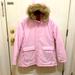 Adidas Jackets & Coats | Lite Pink Adidas Winter Jacket With Detachable Faux Fur Hood | Color: Pink | Size: Xl