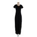 Theory Casual Dress - Maxi: Black Solid Dresses - New - Women's Size P