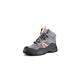 VIPAVA Men's Snow Boots Safety Boots Men Winter Work Shoes Anti-smashing Work Sneakers Steel Toe Men Safety Shoes Male Warm Autumn Work Boots Footwear (Color : Gray, Size : 6.5 UK)