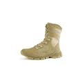 VIPAVA Men's Snow Boots Army Combat Boots for Men Army Green Military Footwear Man Anti Slip Tactical Boots Mens Outdoor Tactical Boots Men (Color : Khaki, Size : 7)