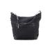 MAXX New York Shoulder Bag: Pebbled Black Print Bags