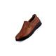 VIPAVA Men's Lace-Ups Shoes Men's Shoes Spring Comfort Men's Flat Shoes Men's Slip-on Boat Shoes Men's Casual (Color : Brown, Size : 12.5 UK)