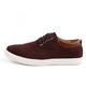 VIPAVA Men's Lace-Ups Men's Casual Shoes Oxford Shoes Men's Sports Shoes Suede Men's Boat Shoes (Color : Brown, Size : 9)