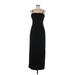 J.R. Nites by Caliendo Casual Dress - Formal Square Sleeveless: Black Solid Dresses - Women's Size 10