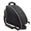 VOSMII Shoe Bag Durable Sport Travel Shoulder Strap Snowboard Ski Boot Bag Yellow Piping Luggage Bag 37 x 24 x 36cm