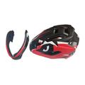 wisoolkic Kids Full Face Helmet - Integrated Comprehensive Protection For Ultimate Safety Excellent Padding For Breathability, red