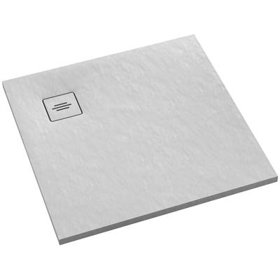 Duschwanne OTTOFOND "Nevis", weiß, B:100cm H:3,5cm T:100cm, Duschwannen, 100x100 cm, matt mit Struktur Image