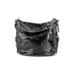 Coach Factory Leather Hobo Bag: Patent Black Print Bags