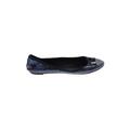 Tory Burch Flats: Ballet Wedge Casual Blue Shoes - Women's Size 7 - Round Toe