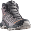 Wanderschuh SALOMON "X ULTRA 360 MID GORE-TEX", Gr. 41, lila, Synthetik, sportlich, Schuhe, wasserdicht