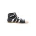 Old Navy Sandals: Black Solid Shoes - Women's Size 6 - Open Toe