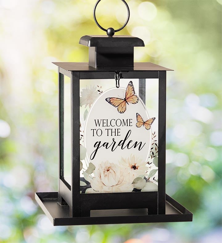 1-800-Flowers Home Decor Outdoor Garden Outdoor Garden Decor Delivery Welcome To The Garden Birdfeeder & Seeds