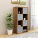 Smart Cube 8-Cube Organizer Storage with Opened Back Shelves,2 X 4 Cube Bookcase Book Shleves