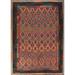 Kilim Oriental Area Rug Flatweave Southwestern Style Wool Carpet - 10'1"x 13'0"