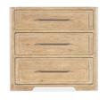Hooker Furniture Retreat Three Drawer Nightstand Wood in Brown/Gray/Red | 32 H x 34 W x 18 D in | Wayfair 6950-90015-80