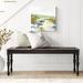 Sand & Stable™ Quinta Bench Wood in Brown/Gray | Wayfair 9F5C74F2781348C1862CC3E53B3125CB