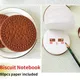 Bloc-notes Portable mignon papeterie pour ordinateur Portable chocolat Biscuits bloc-notes