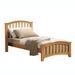 Red Barrel Studio® Twin Bed in Brown | Wayfair 43A011D057E14F15AF45956DCF5C1CC9
