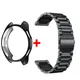 Bracelet et étui en acier inoxydable pour Samsung Galaxy Watch 5 Pro bracelet classique 6 5 4