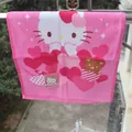 Serviette de visage douce et absorbante en pur coton motif dessin animé Hello Kitty Sanurgente