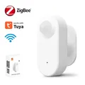 AUBESS-Tuya Zigéquation/WIFI Smart Human Body Sensor Mini PIR Motion Sensor Wireless Body Movement