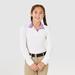 Piper Kids Long Sleeve Show Shirt by SmartPak - S - Lucky Horseshoes - Smartpak