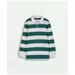 Brooks Brothers Boys Rugby Shirt | Green | Size 10