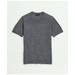 Brooks Brothers Men's Lightweight Luxe All-Season Sweater, Short Sleeve Crewneck | Dark Grey | Size Small