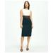 Brooks Brothers Women's Colorblocked Boat Neck Sheath Dress | Navy | Size 8