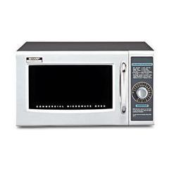 Sharp Commercial R-21LCF 1.0 CuFt Countertop Microwave Oven - Stainless Steel