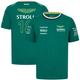 "Aston Martin Aramco F1 2024 Lance Stroll Team T-shirt pilote - Homme Taille: S"