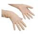 Latex-Handschuhe Vileda Ultrasensitive Latex-Handschuhe, mittelgroß.