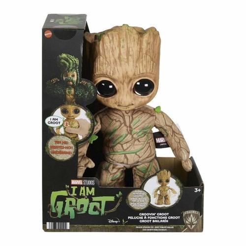 Marvel I Am Groot Groovin' Groot Feature Plush - Mattel