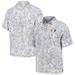 Men's Tommy Bahama Gray Miami Hurricanes Tropical Score IslandZone Polo