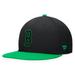 Men's Fanatics Branded Black/Kelly Green Boston Red Sox Lucky Snapback Hat