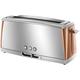 George Russell Hobbs Copper Luna 2 Slice Toaster - Bronze