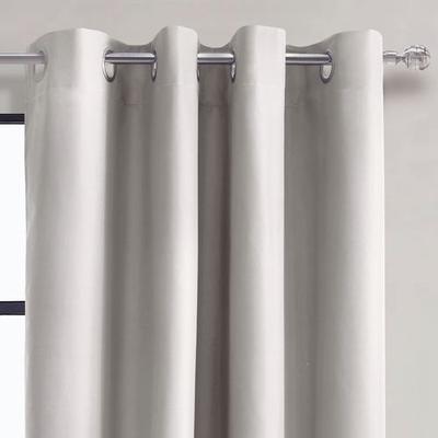 Morlane Grommet Curtain Panel, 52 x 108, White